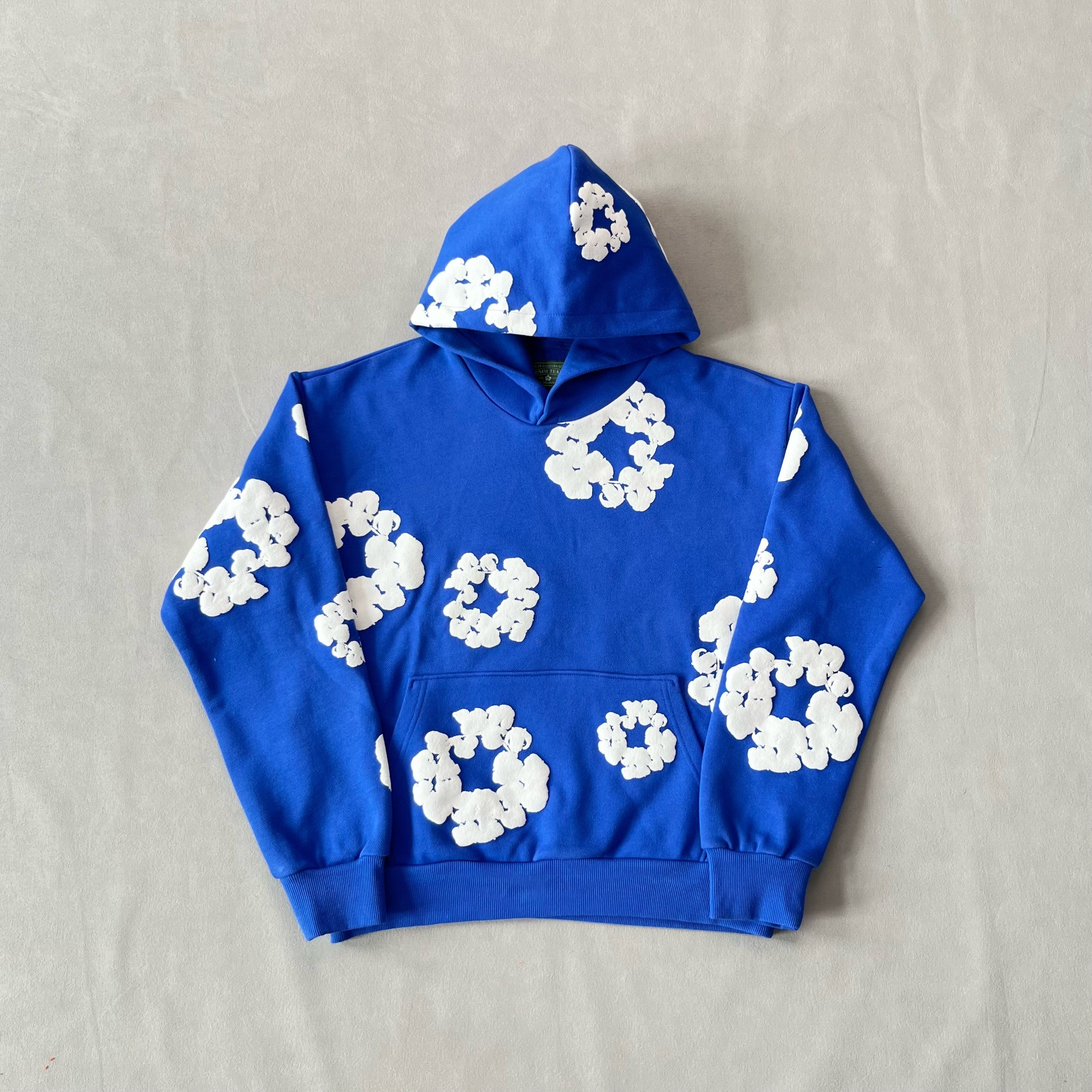 LIGHT BLUE WREATH HOODIE