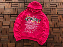 Pink V2 Web Hoodie