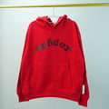 RED SPARKLE WEB HOODIE