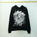 BLACK AND WHITE WEB HOODIE