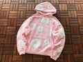 Pink Wreath Tear Hoodie