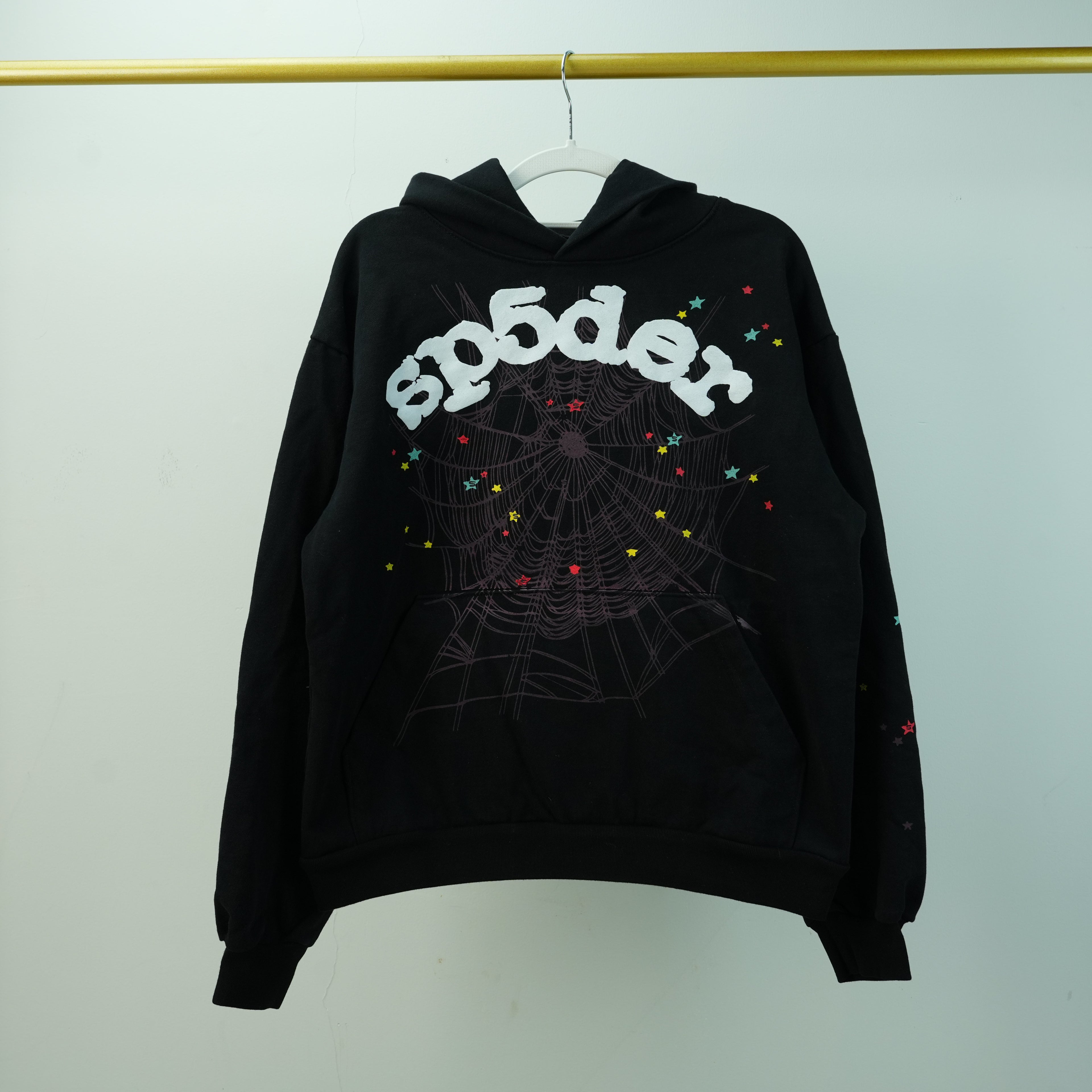 MULTICOLOR WEB HOODIE