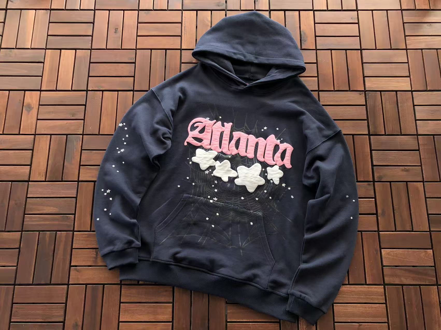 Navy ATL Web Hoodie