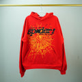 RED YELLOW WEB HOODIE