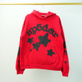 RED WEB HOODIE