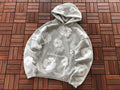 Grey Wreath Tear Hoodie