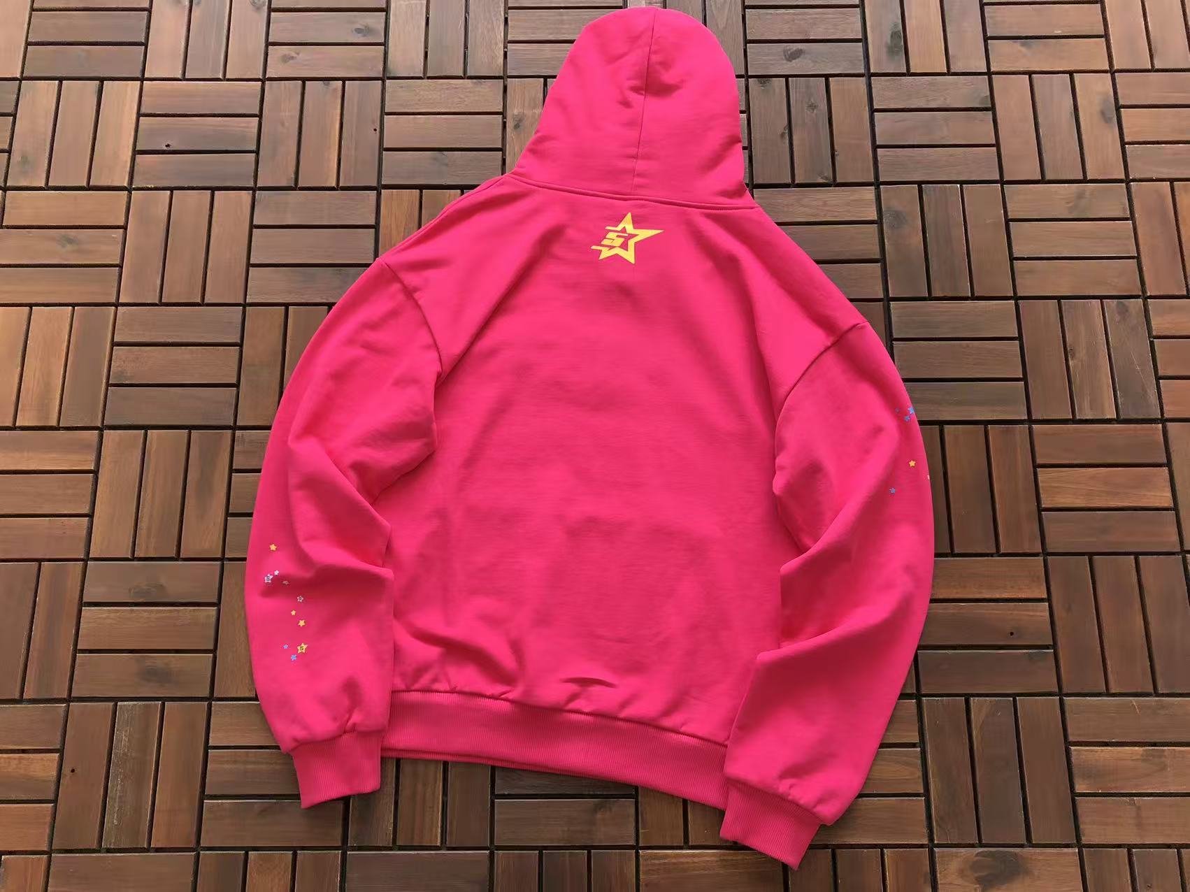 Pink V1 Web Hoodie
