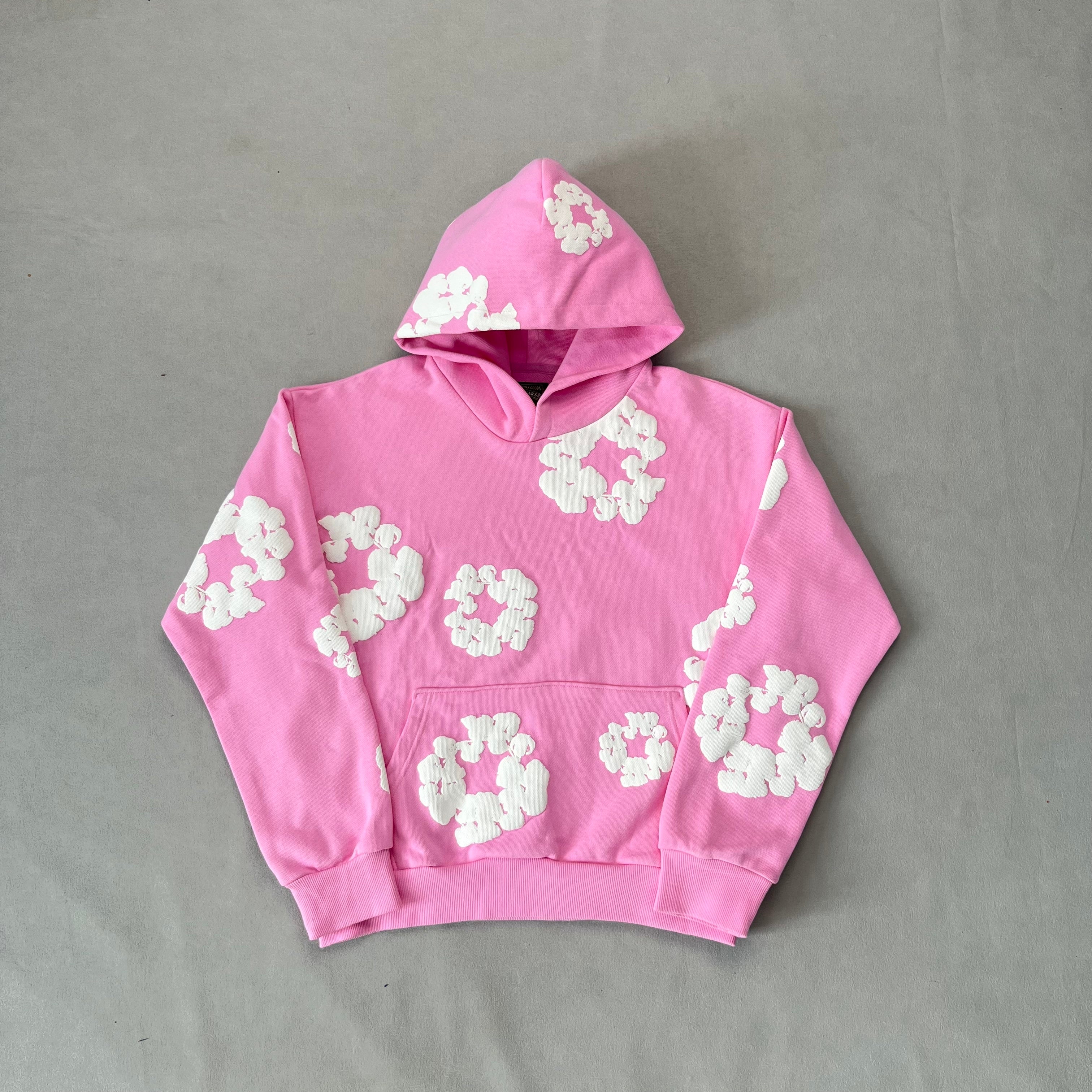 PINK WREATH HOODIE