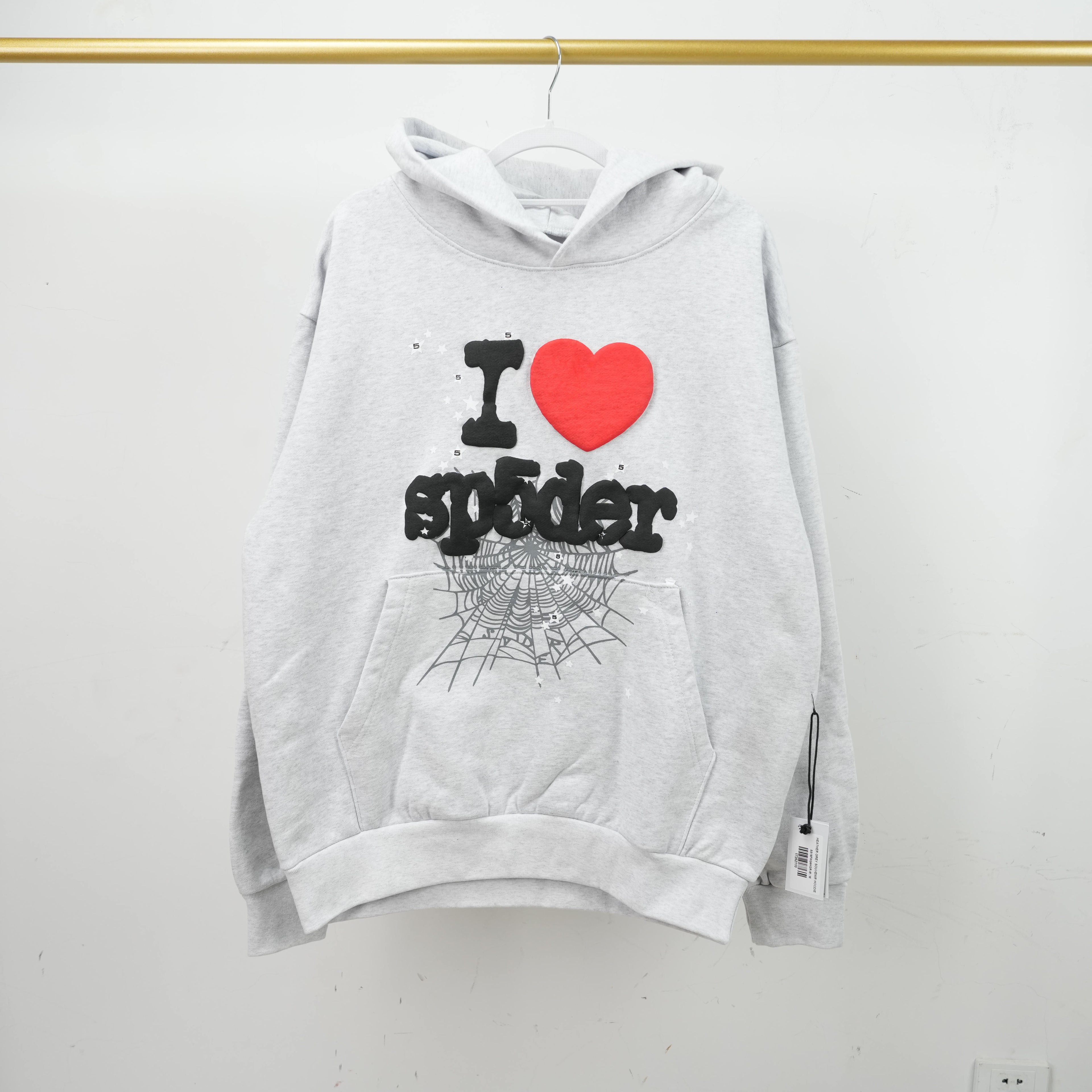 I HEART WEB HOODIE