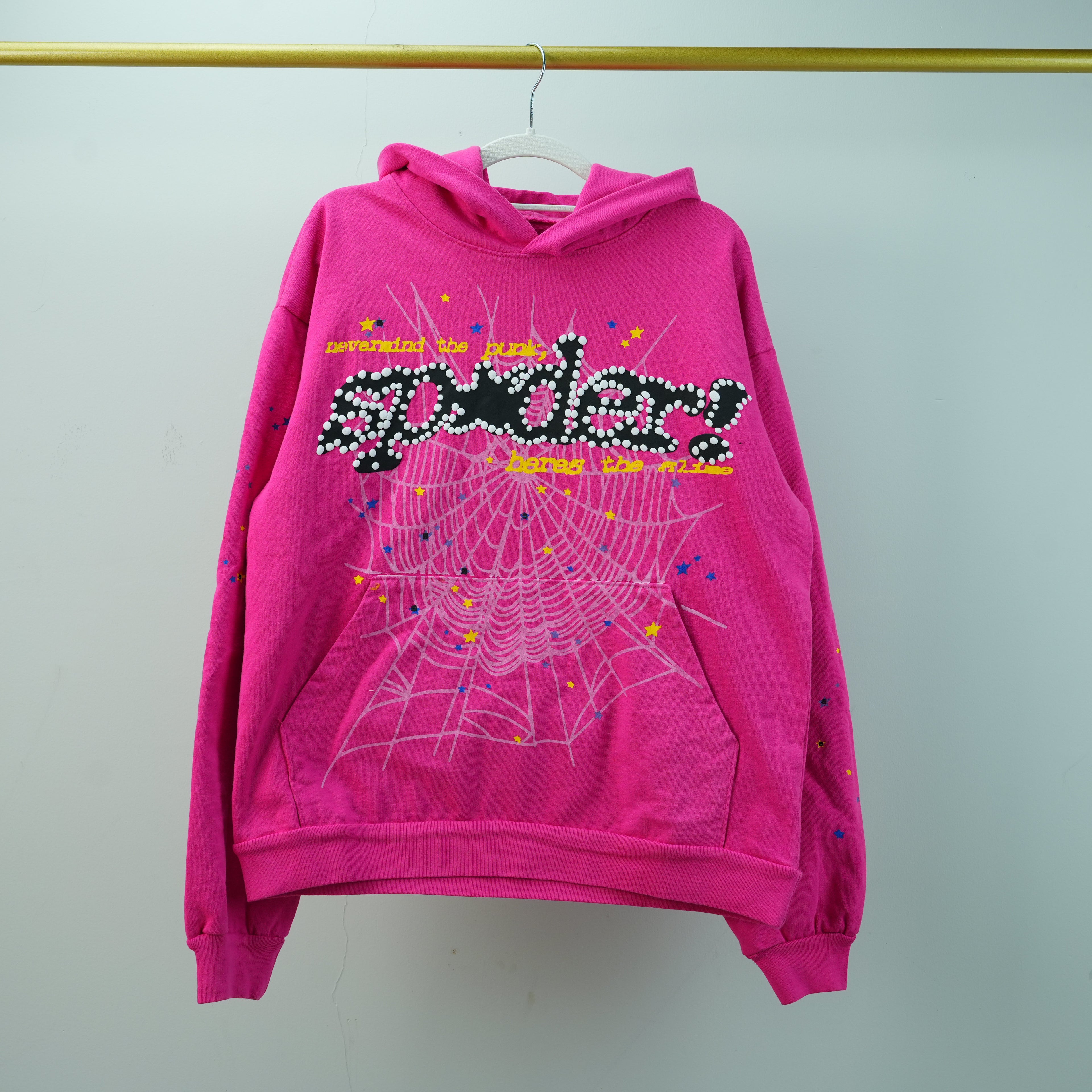 PINK 2 WEB HOODIE