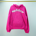 HOT PINK WEB HOODIE